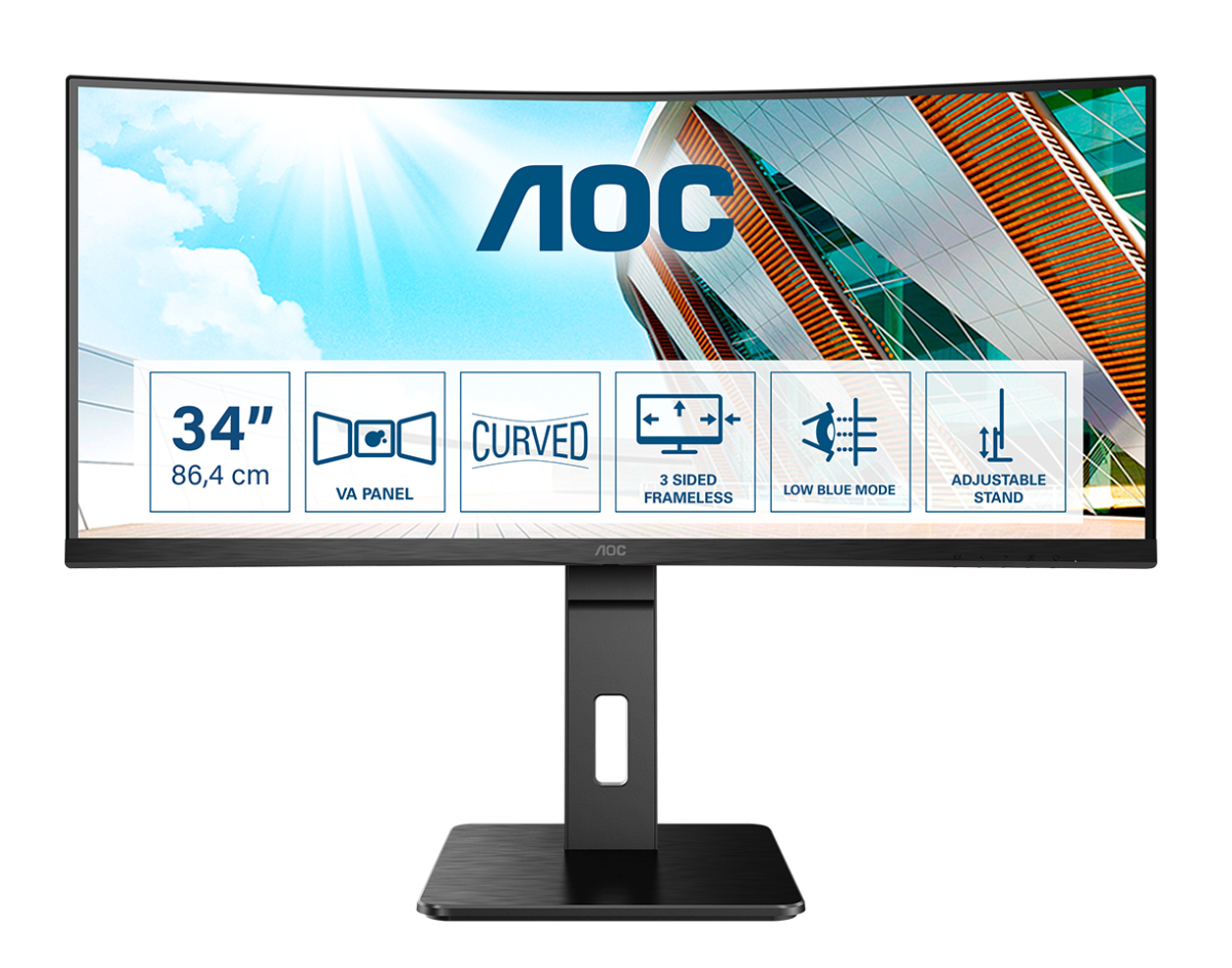 AOC Pro-line CU34P2A - P2 Series - monitor …